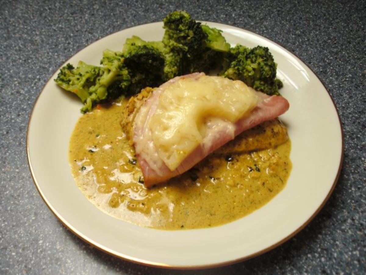 Überbackenes Hawaii Schnitzel